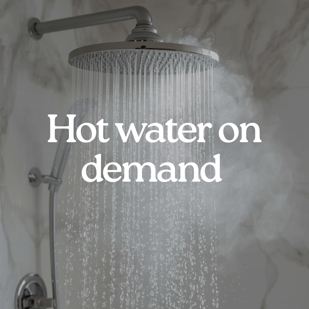 Hot water on demand